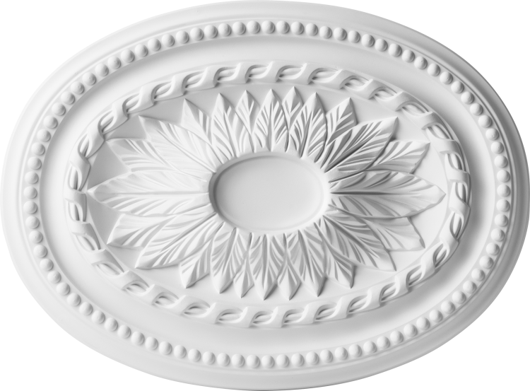 Owalna rozeta na sufit R27 Creativa