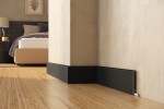 Czarna listwa przypodłogowa PCV Durofit 10 cm PF100B