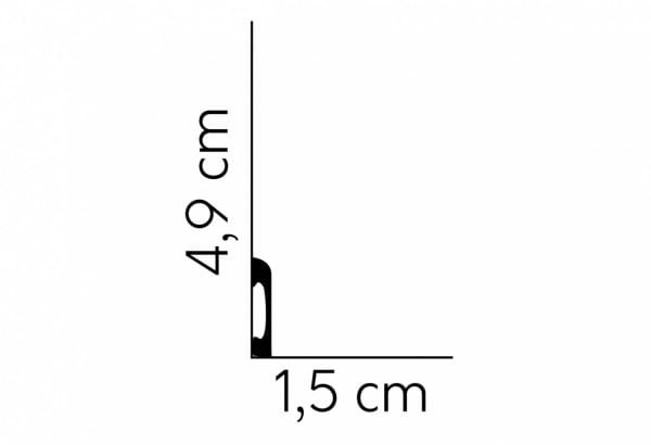 Listwa przypodłogowa Mardom Decor MD004P