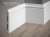 Wysoka listwa klasyczna z frezem MD020 Mardom Decor
