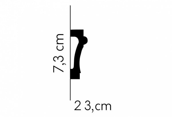 Listwa sztukateria MD007