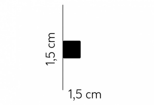 listwa ścienna kwadracik