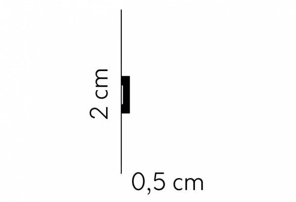 listewka ścienna 2 cm Mardom