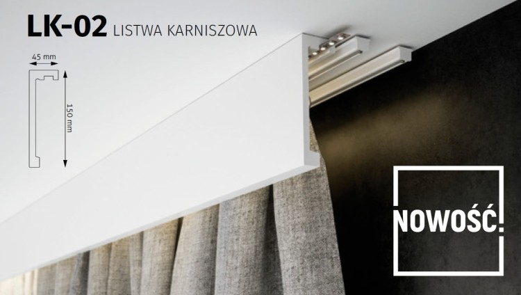 Listwa Karniszowa LK02 Creativa
