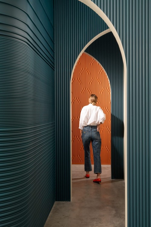 213-Orac ryflowane panele na ścianę Orac z tworzywa