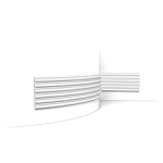Elastyczny ryflowany panel 3D  WX 211F Flute Orac 200 cm