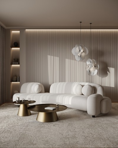 Panele ścienne ryflowane Aria Mardom WP005