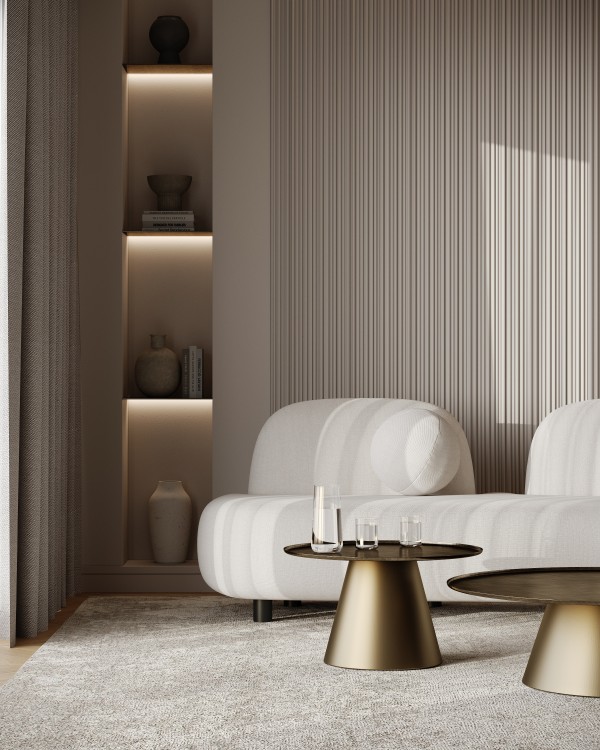 Panele dekoracyjne ryflowane Aria Mardom