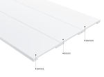 Boazeria Angielska panel ścienny 200 cm BW001T 200 cm